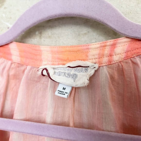 Johnny Was Harlow Raglan Poet Silk-Blend Shirt - Picture 3 of 5